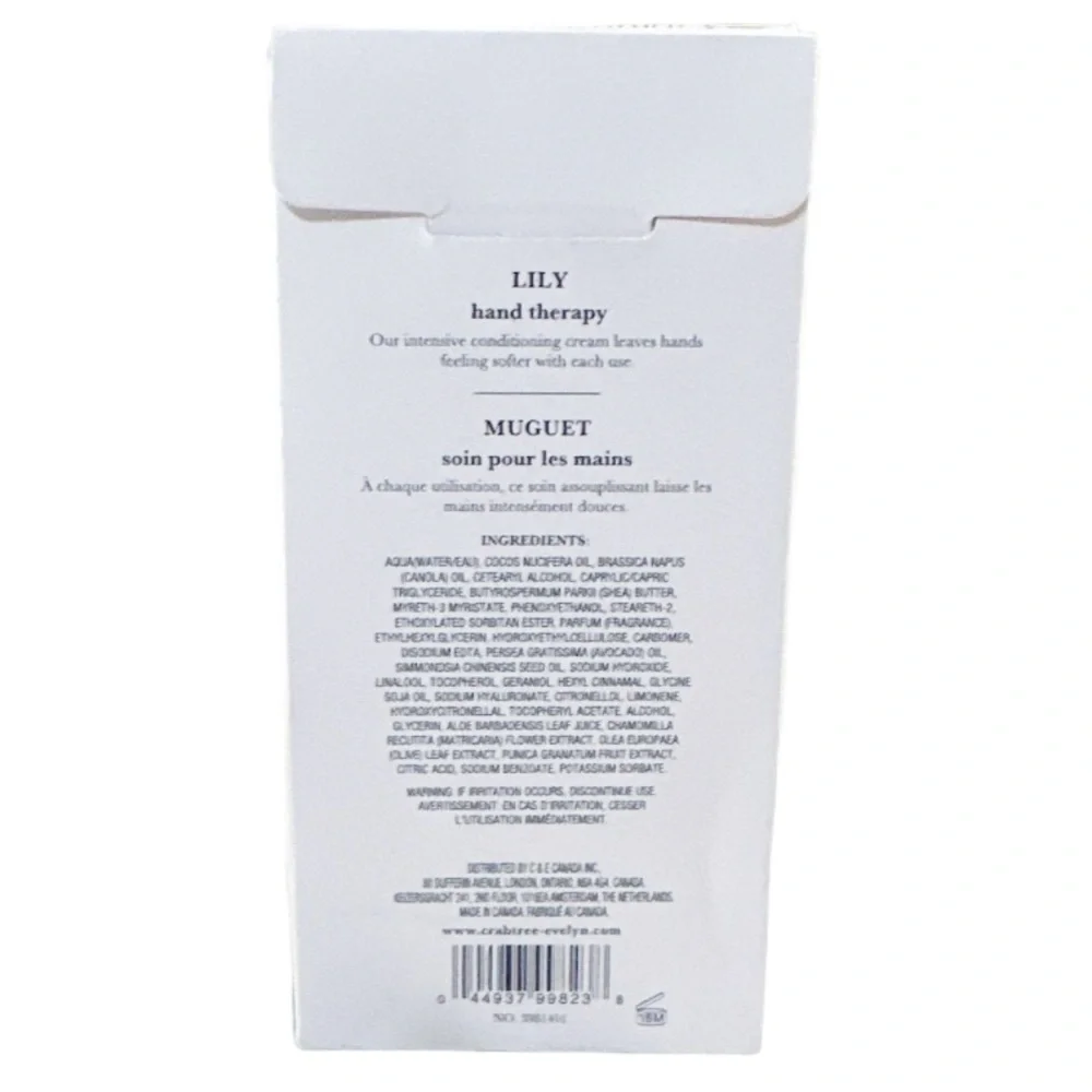NEW Crabtree & Evelyn LILY Hand Therapy